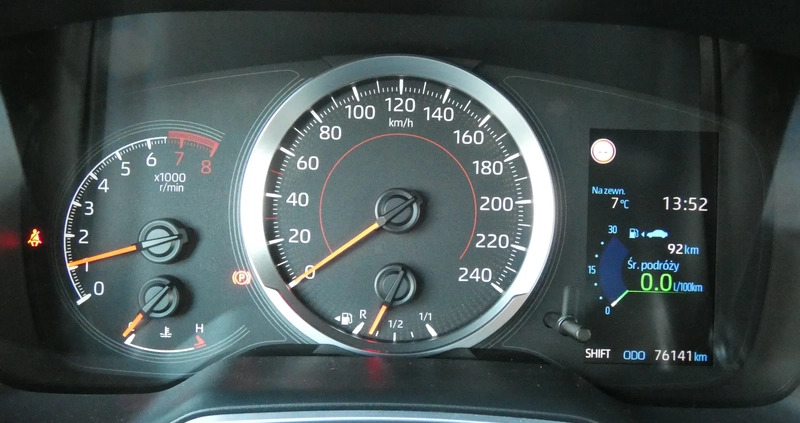 Toyota Corolla cena 72900 przebieg: 76000, rok produkcji 2020 z Krobia małe 106